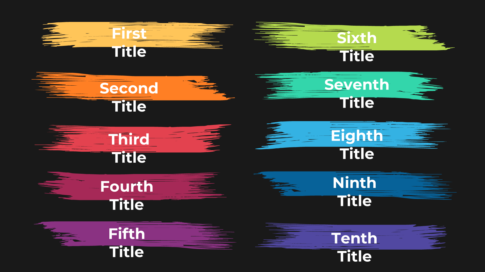 Abstract Dark slide 3